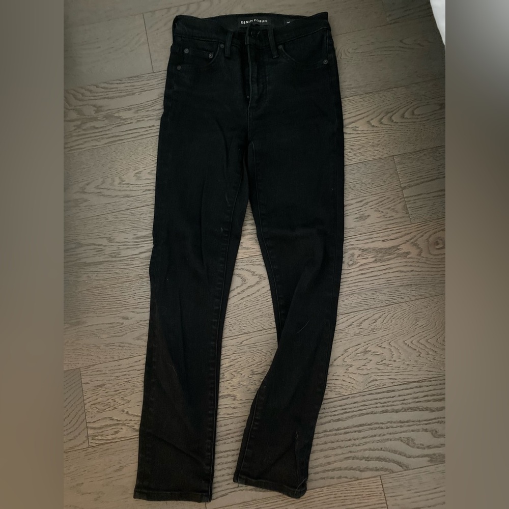 Nico mid rise black skinny
